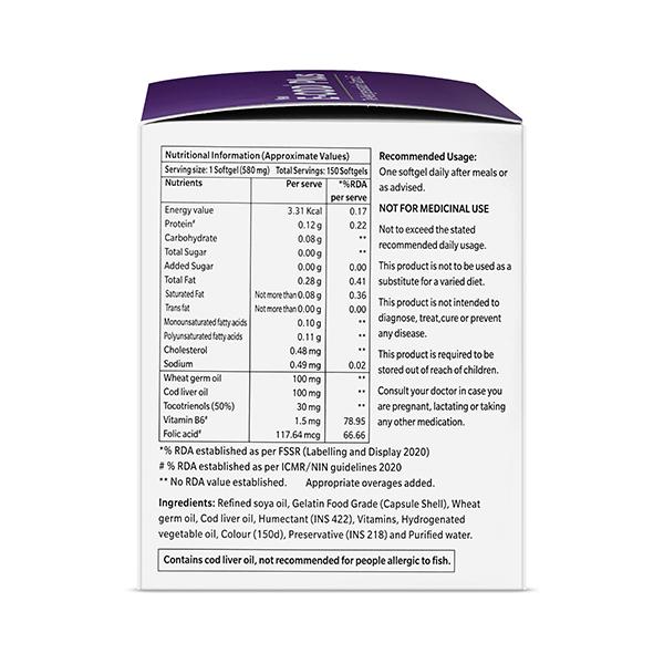 E COD PLUS NEW Softgel 15's - Global Surgicals