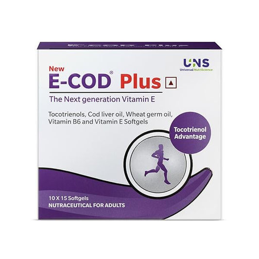 E COD PLUS NEW Softgel 15's - Global Surgicals