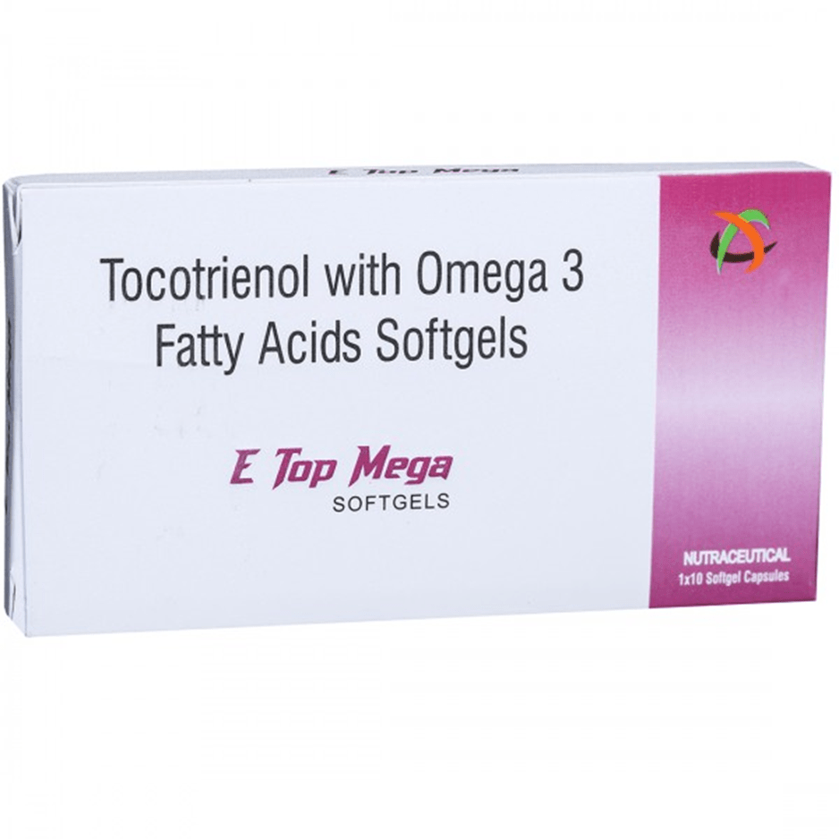 E Top Mega Softgel Capsule - Global Surgicals
