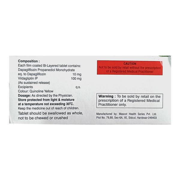 DAPAEASE V Tablet 10's
