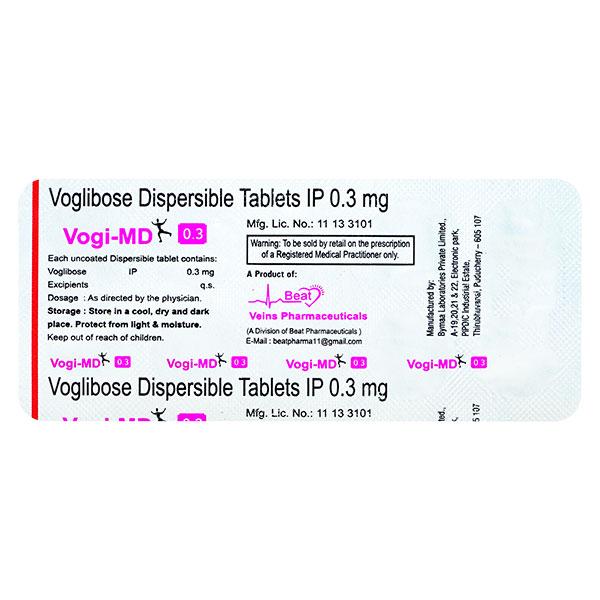VOGI MD 0.3mg Tablet 10's