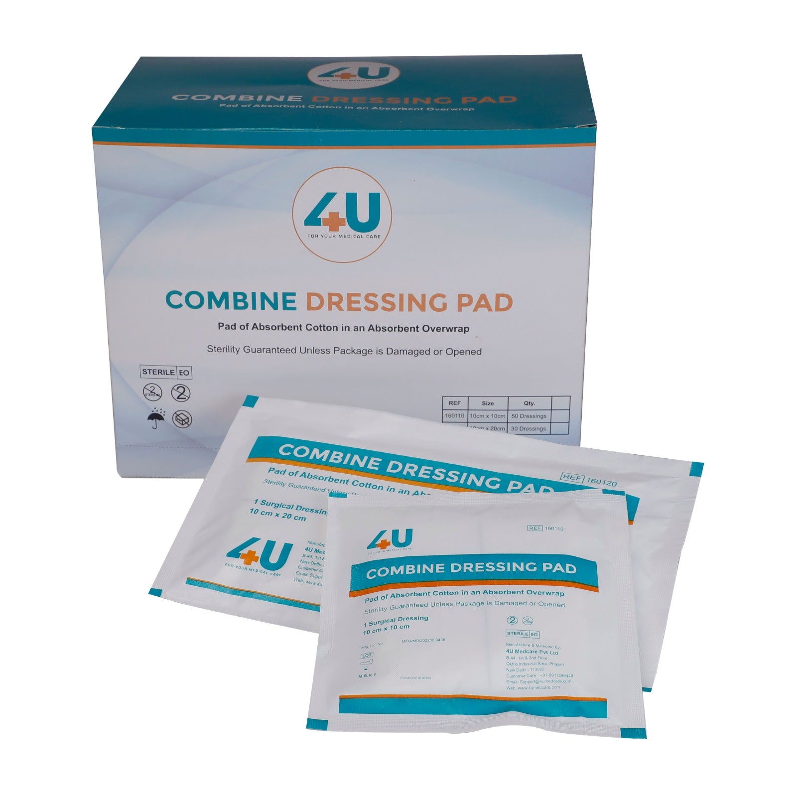 4U Combine Dressing Pad Sterile Pad