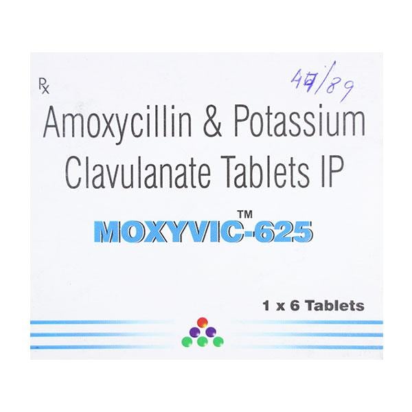 MOXYVIC 625 Tablet 6's