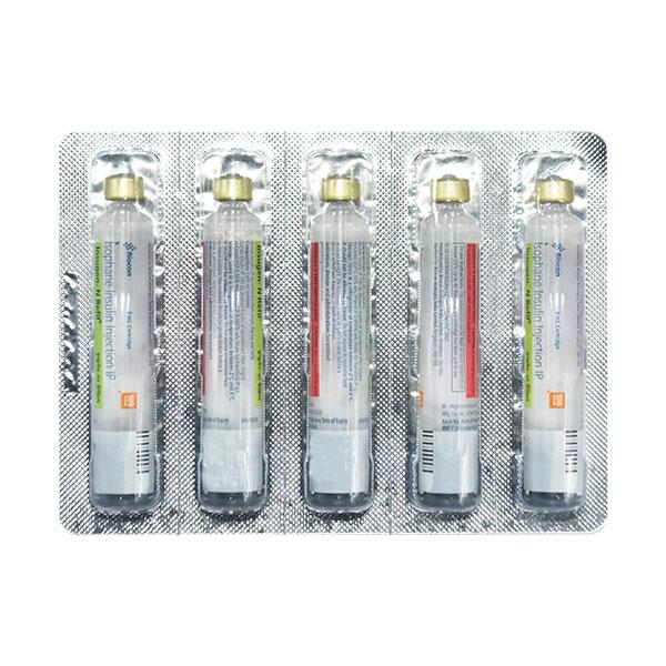 Insugen N Refil 100IU Cartridge 5X3ml