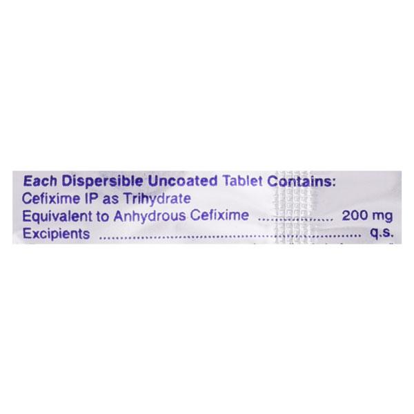 Extacef DT 200mg Tablet 10'S