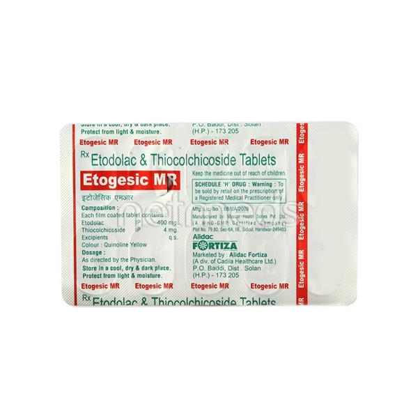 Etogesic MR 4mg Tablet 10'S