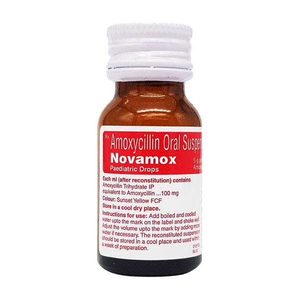 Novamox Paediatric Drops 10ml