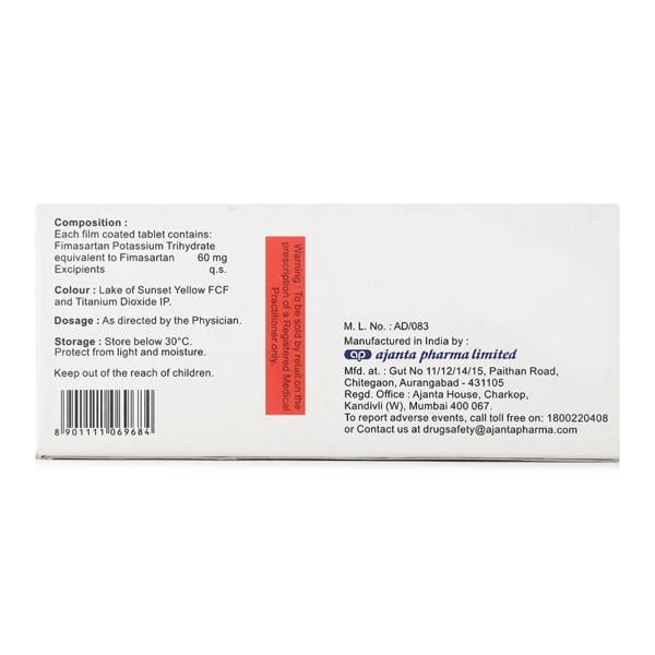 FIMANTA 60mg Tablet 10's