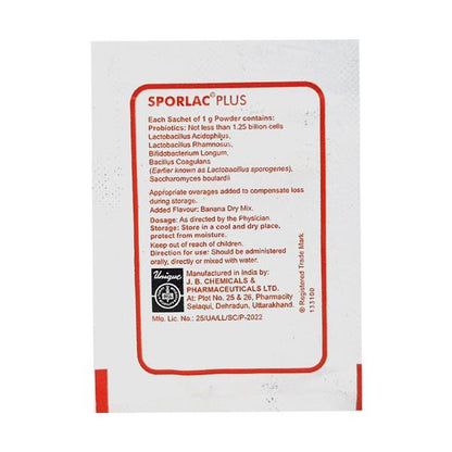Sporlac Plus Powder 1gm