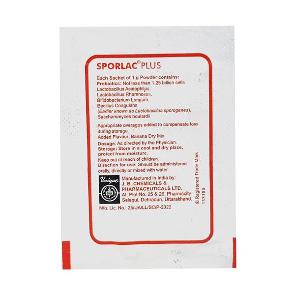 Sporlac Plus Powder 1gm