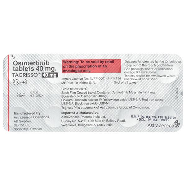 Tagrisso 40mg Tablet 10'S