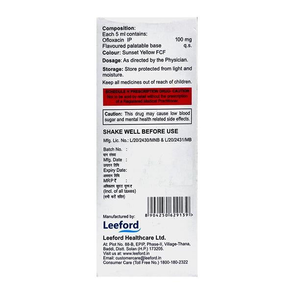 OFRON 100 Oral Suspension 60ml