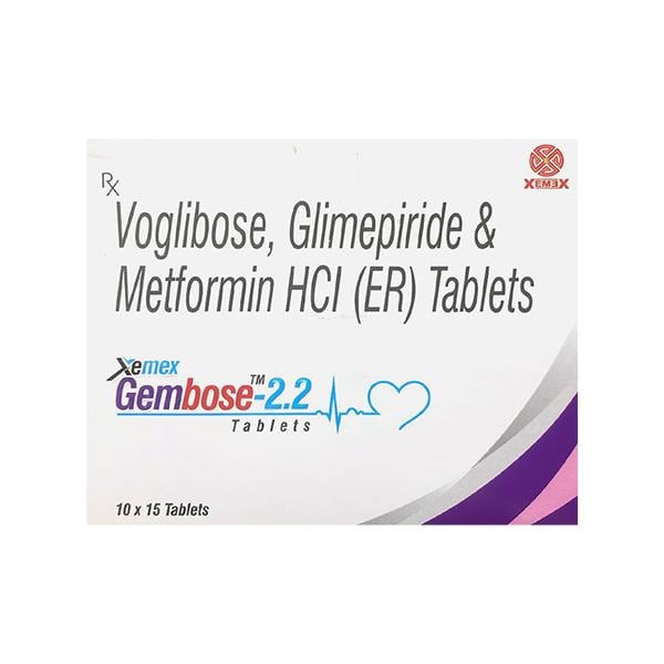 GEMBOSE 2.2 Tablet 15's