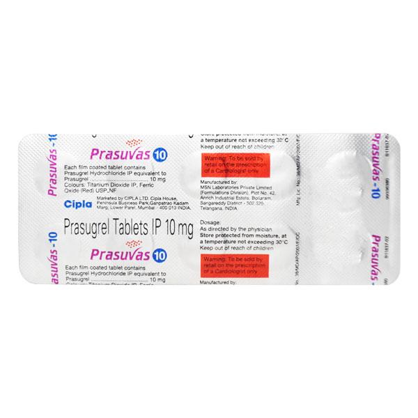 Prasuvas 10mg Tablet 10'S