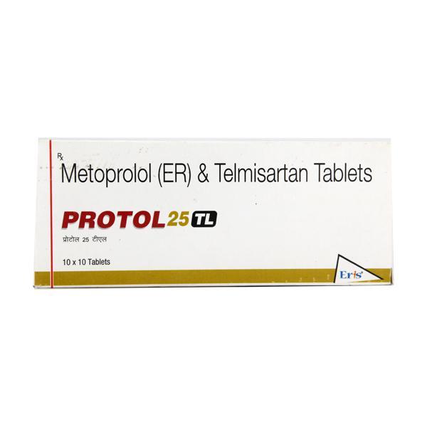 Protol 25 TL Tablet 10'S