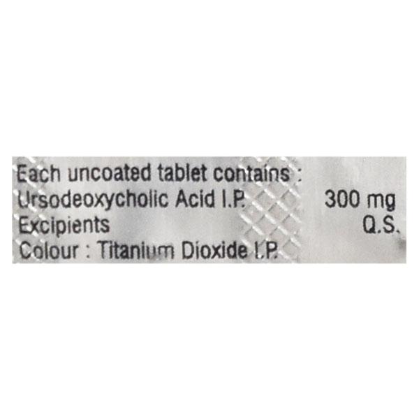 Ursocad 300mg Tablet 10'S