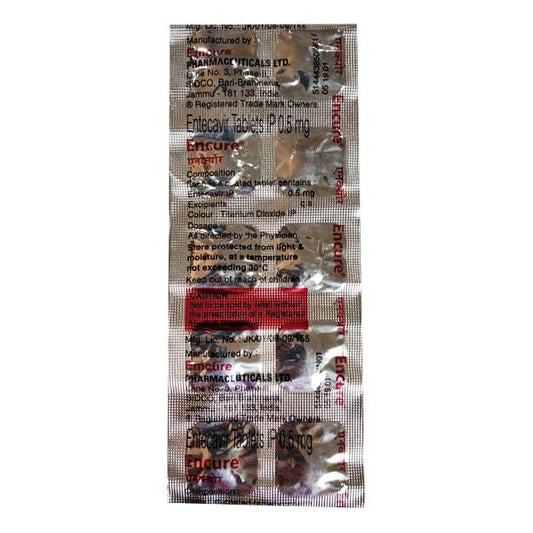 Encure 0.5mg Tablet 10'S