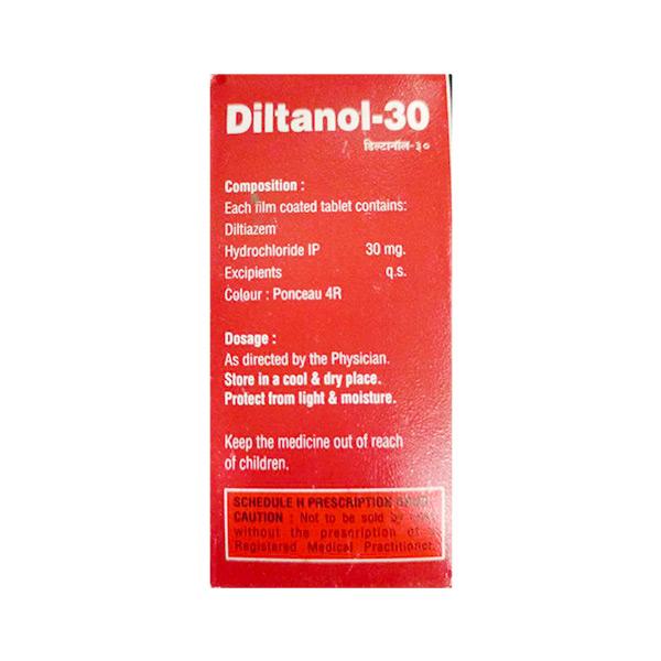 DILTANOL 30 Tablet 10's