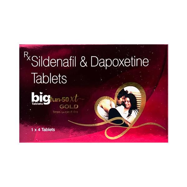 BIGFUN 50 XT GOLD Tablet 4's