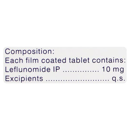 LEFUTOID 10mg Tablet 10's