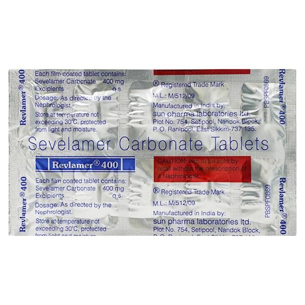 Revlamer 400mg Tablet 10'S