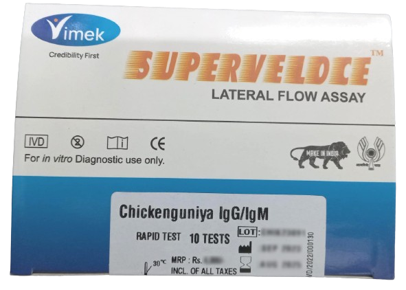 Vimek Chikungunya IgG/IgM Rapid Card