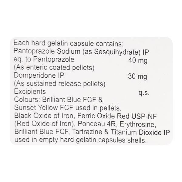 P40 DSR 30/40mg Capsule 10'S