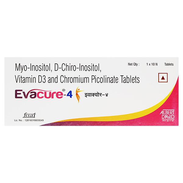EVACURE 4 Tablet 10's