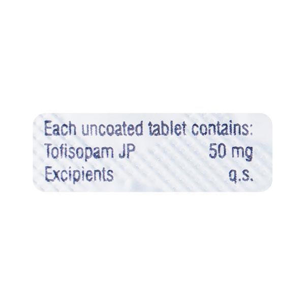 Toficalm 50mg Tablet 10'S