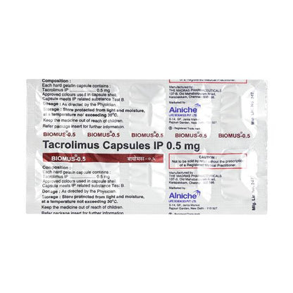 Biomus 0.5mg Capsule 10'S