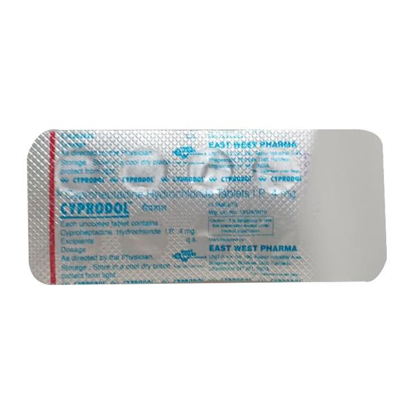 Cyprodol 4mg Tablet 10'S