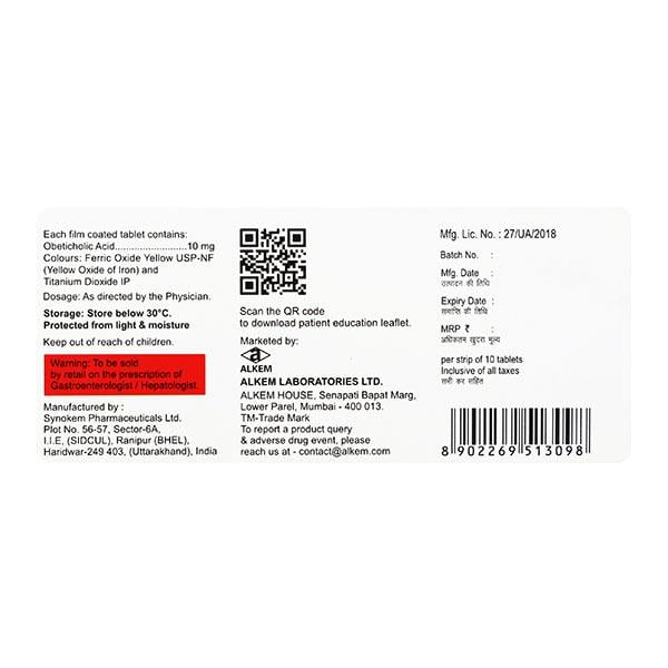 OBETOHEP 10mg Tablet 10's