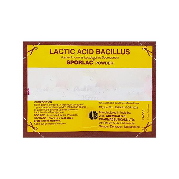 SPORLAC BANANA FLAVOUR Powder 1gm