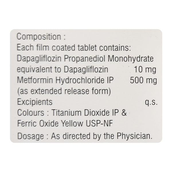 EMILDAP M 10/500 Tablet 10's