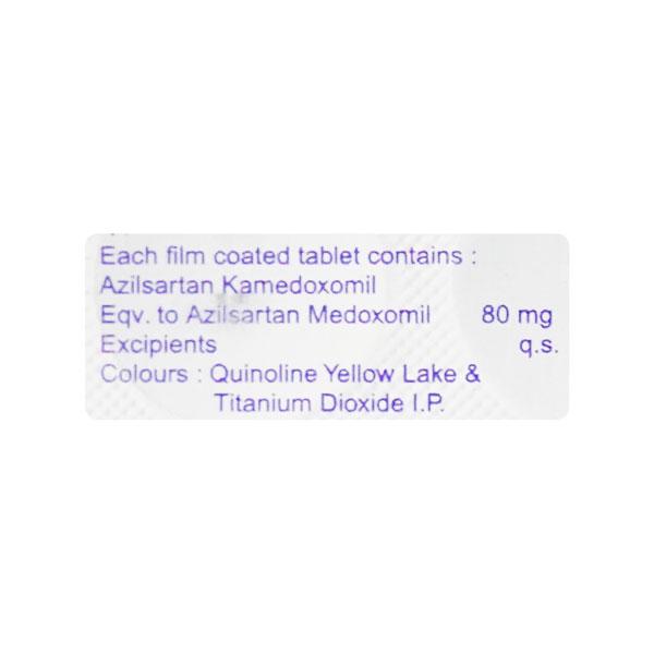 Azildac 80mg Tablet 10'S