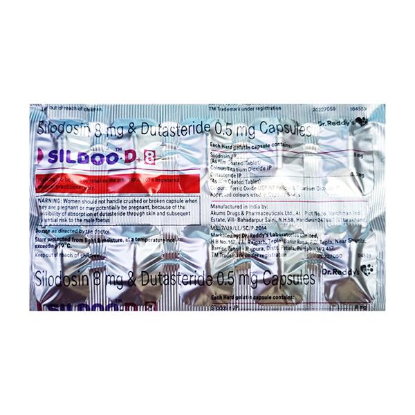 SILDOO D + 8 Capsule 10's