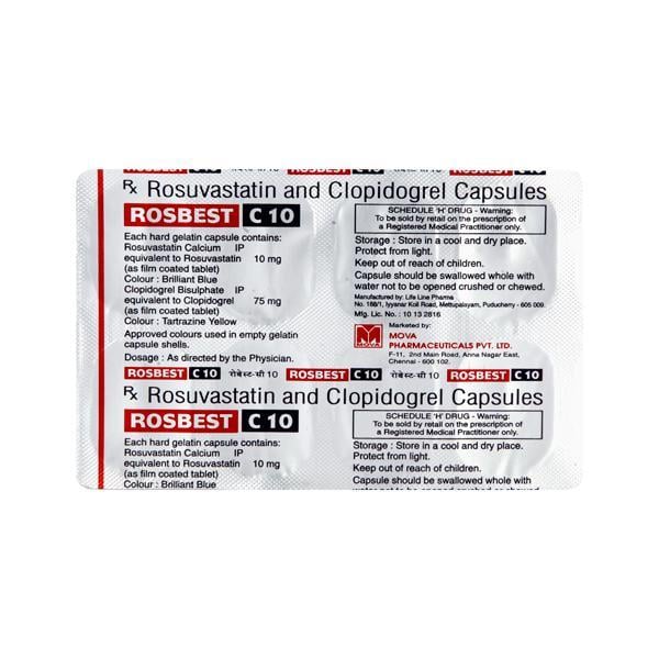 Rosbest C 10mg Capsule 10'S