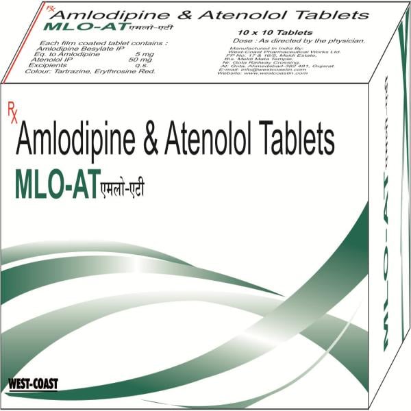 MLO AT 5/50MG TABLET 10'S