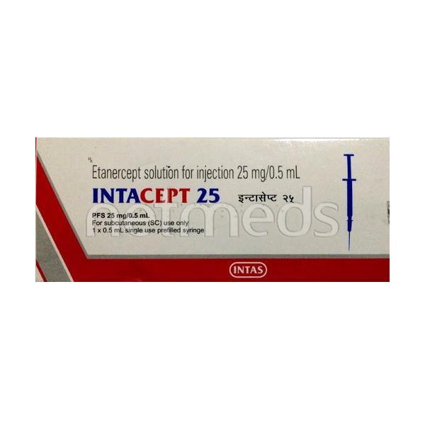 Intacept 25mg Injection 0.5ml