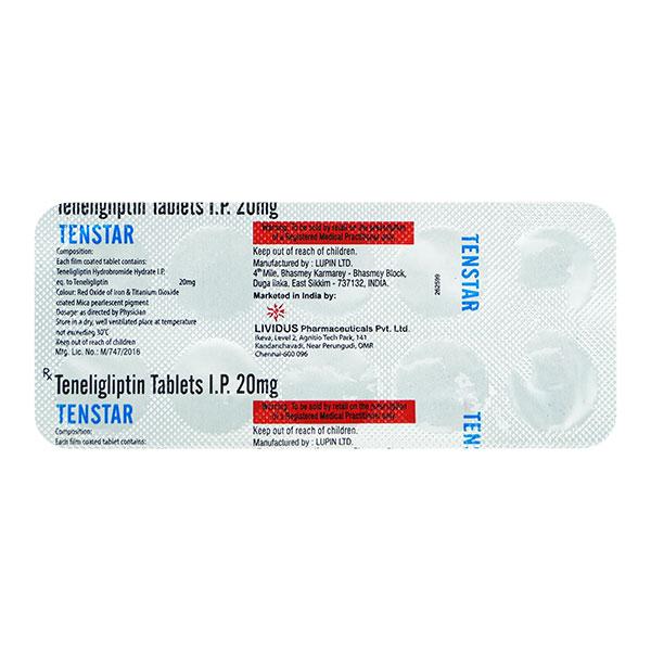 TENSTAR 20mg Tablet 10's
