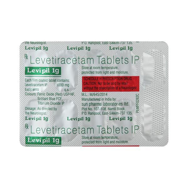 Levipil 1gm Tablet 10'S