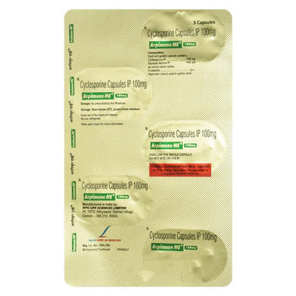Arpimune ME 100mg Capsule 5'S
