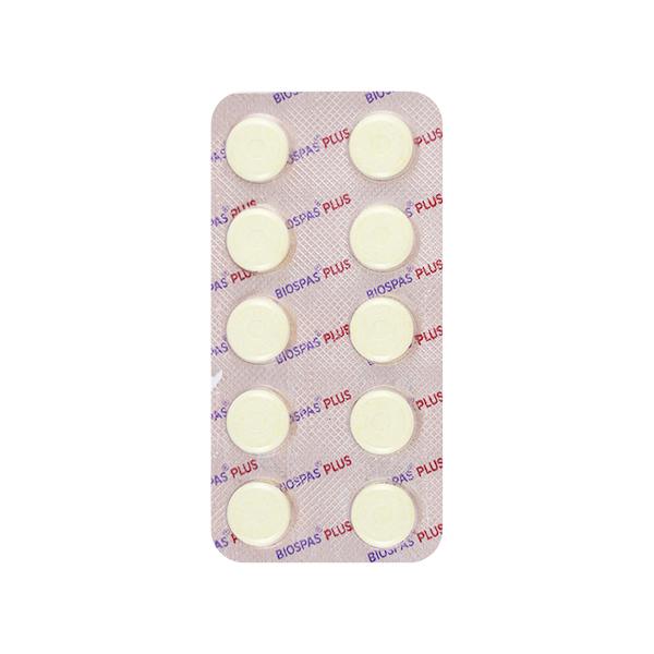 Biospas Plus 10/250mg Tablet 10'S