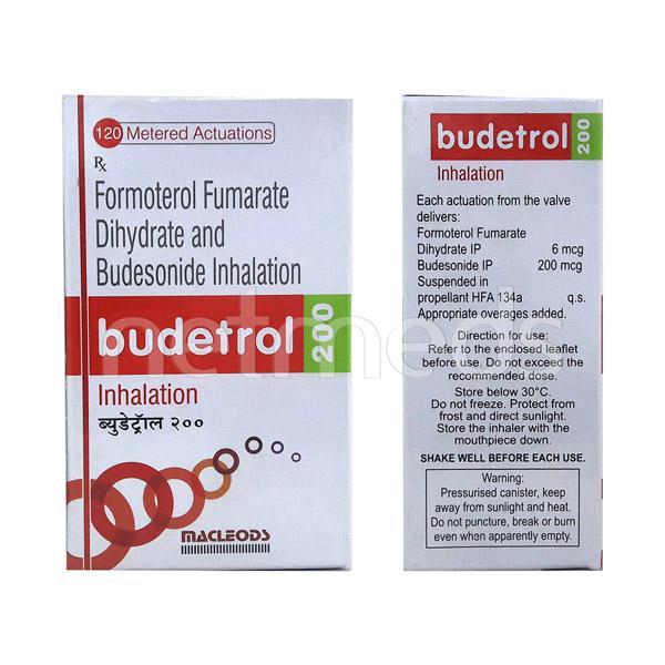 Budetrol 200 Inhaler 120md 1's