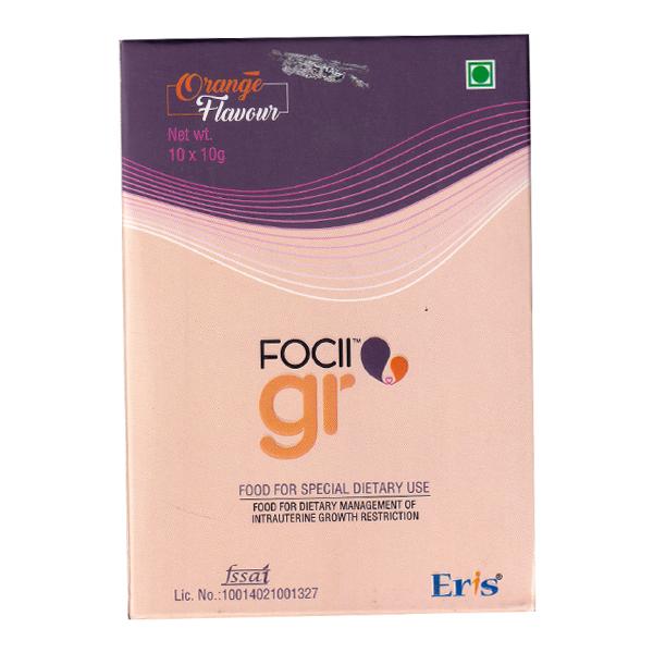 Fociigr Orange Flavour Sachet 10gm