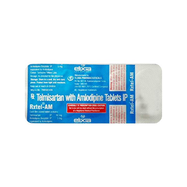 RXTEL AM 40mg Tablet 10's