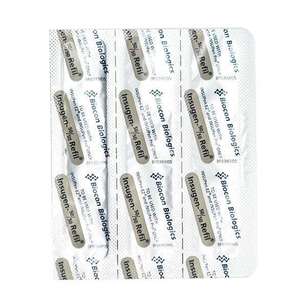 Insugen 50/50 Refil Cartridge 1X3ml