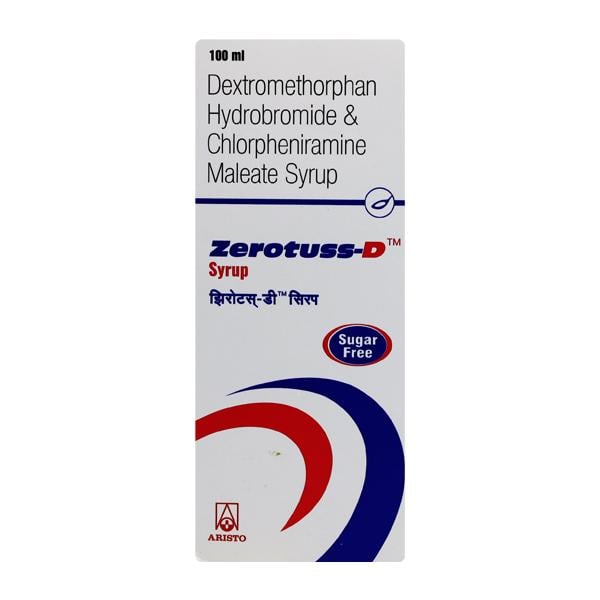 Zerotuss D Sugar Free Syrup 100ml