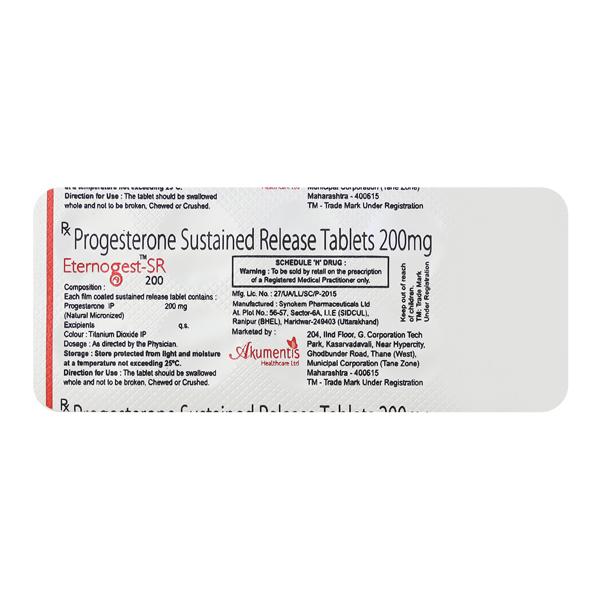 Eternogest SR 200mg Tablet 10'S