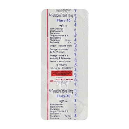 Flury 10mg Tablet 10'S